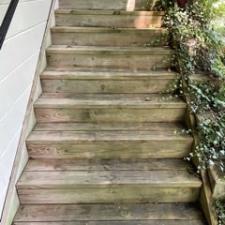 Deck stair cleaning bentonville ar 003